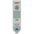 Detex Surface Mount Battery Powered 100DB Door Prop Alarm w/Internal Magnetic Door Contacts and Grey Box EAX300GRY